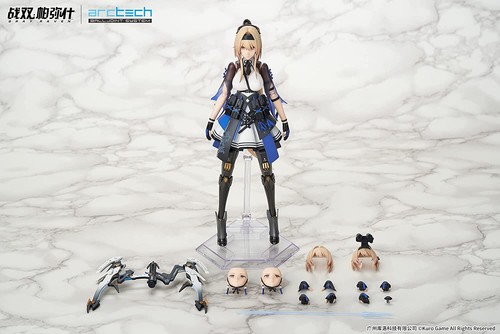 APEX ARCTECH SERIES PUNISHING GRAY RAVEN BIANCA MARI 1/8 PVC Action Figure - Picture 4 of 17
