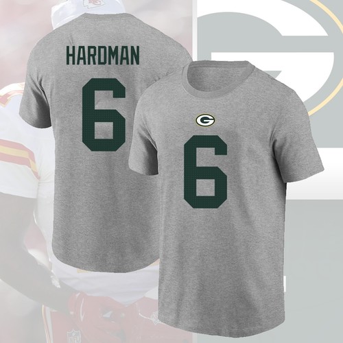 NEW!! Mecole Hardman #6 Green B Packers 2025 Player Name & Number For Fans - Picture 5 of 13