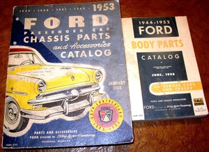1949 1950 1951 1952 Ford Chis Body Parts Book Crestline Custom Image Is Loading 1949 1950 1951 1952 Ford Chis Amp Body