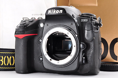 Nikon D300 12.3 MP Digital SLR Camera Black Body w/Box from Nikon D300 12.3 MP Digital SLR Camera Black Body w/Box from