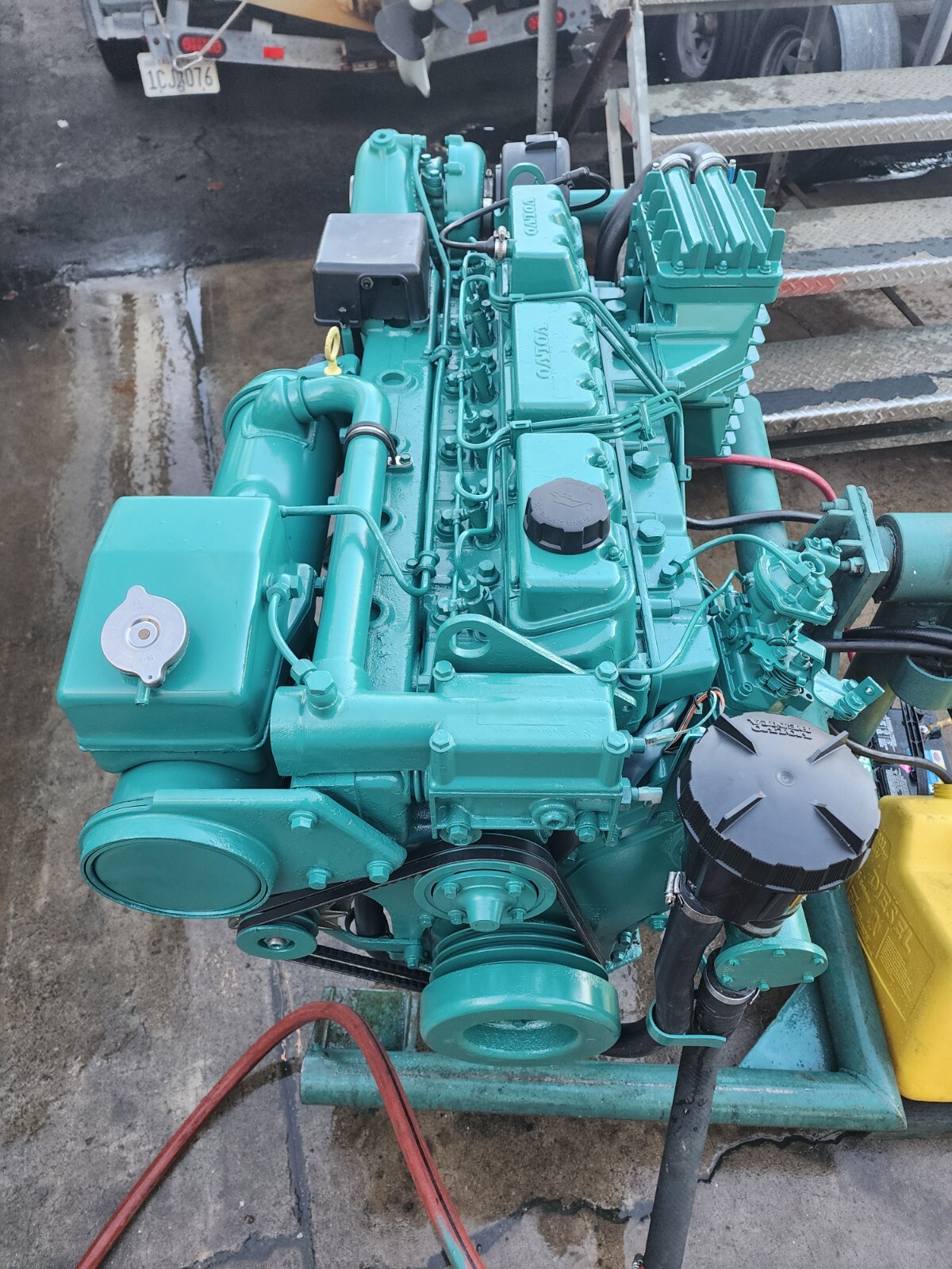 VOLVO PENTA AQAD TAMD 41A GOOD USED RUNNING DIESEL ENGINE eBay
