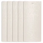DALIX Rainforest Vertical Window Blinds Replacements Set 5 Pack Qty / Ivory