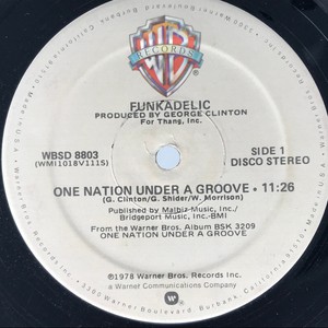 Funkadelic-One-Nation-Under-A-Groove-Vinyl-Record-Rare-Soul-Funk-12-034-1978