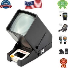 35mm Slide Viewer with 3X Magnification  LED Lights   Rediscover Your Memories