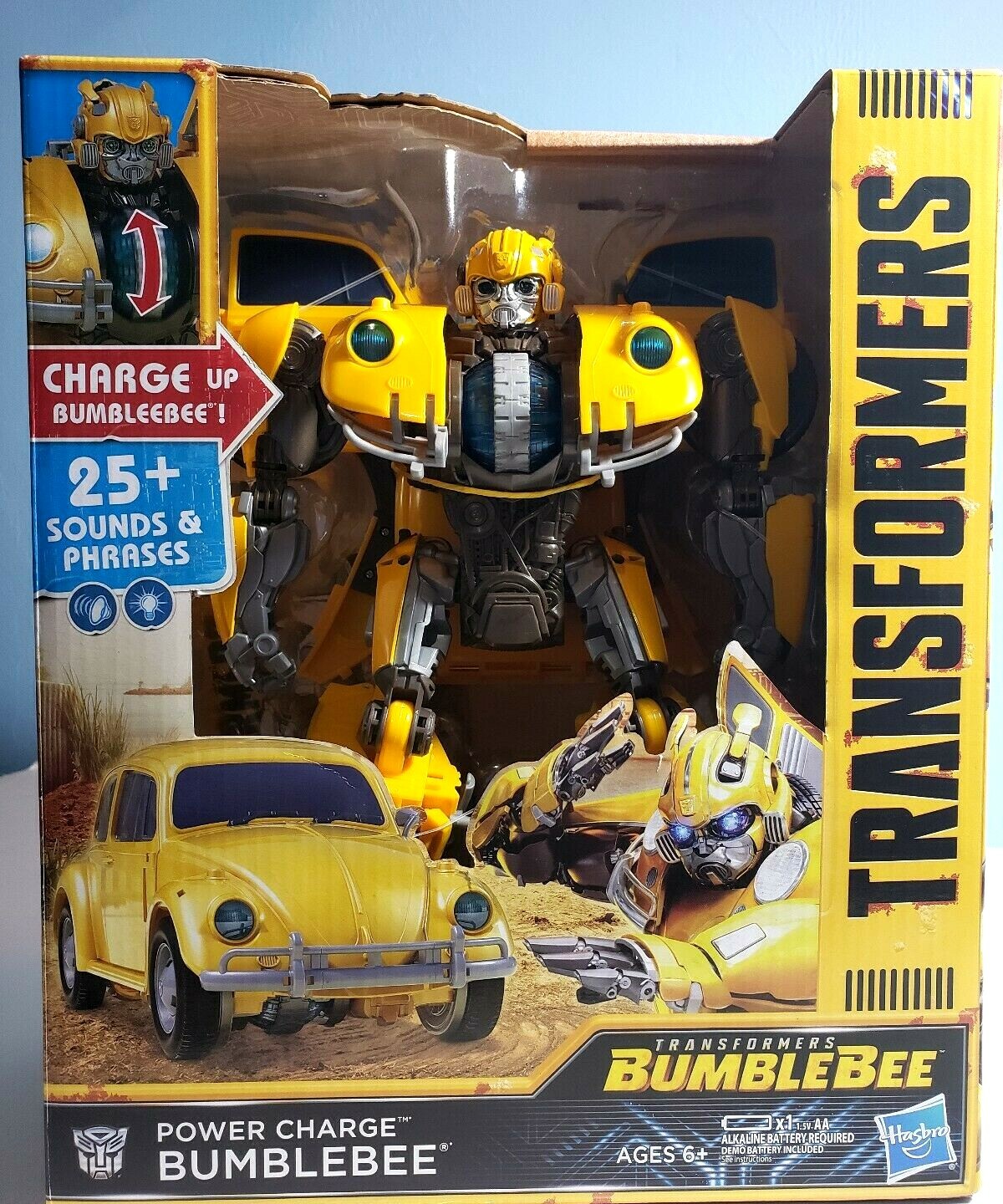 Bumblebee Bumble Bee VW Bug, Power Charge, bilbot, Hasbro. Bumblebee Bumble Bee VW Bug, Power Charge, bilbot, Hasbro.