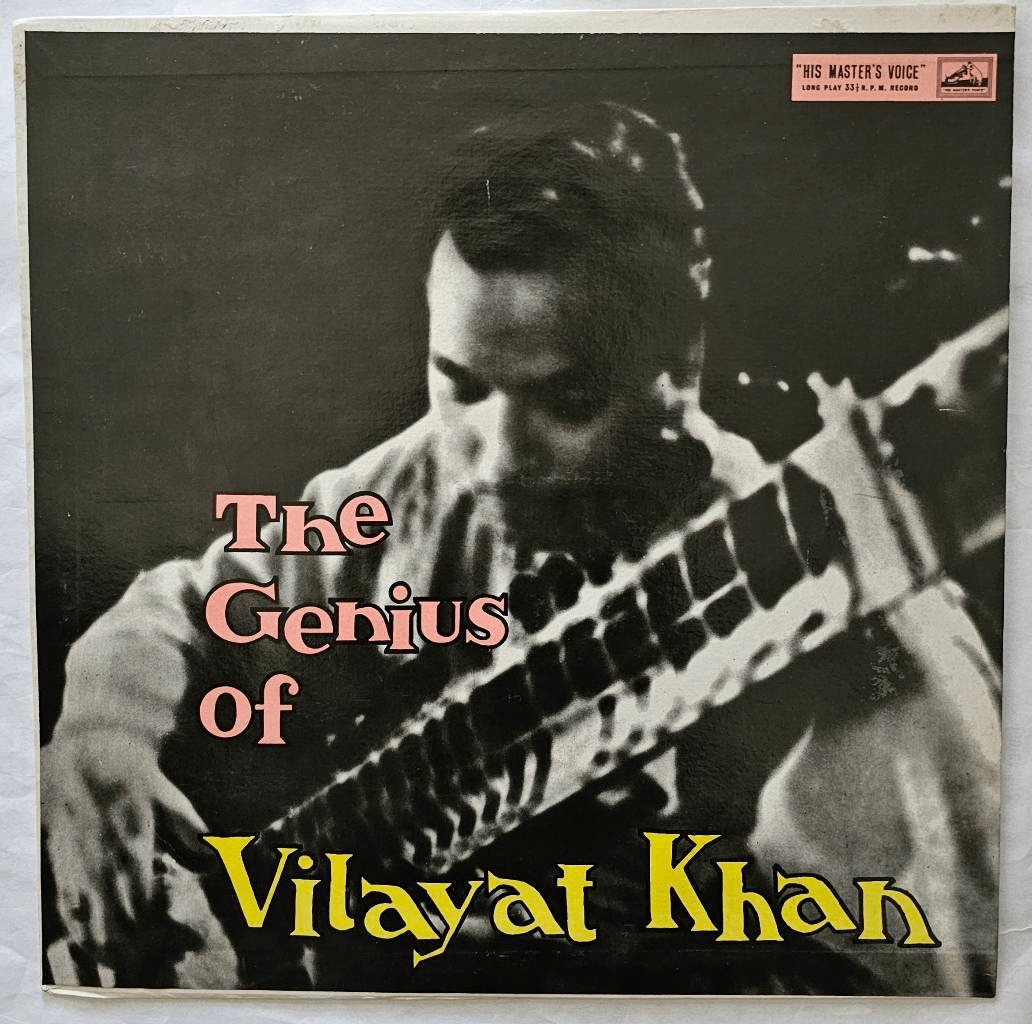 The Genius of Vilayat Khan LP NM Rare Indian Classical