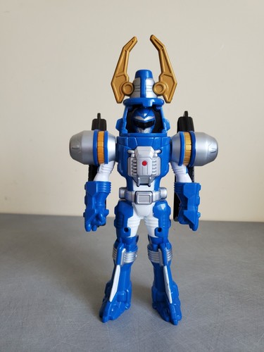 Power Rangers Overdrive Turbo Drill Bleu 22.5cm Foreuse Fonctionne Très Bon État - Foto 2 di 7