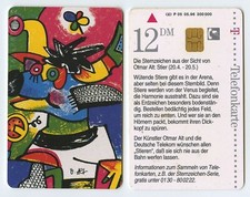 118743 - Otmar Alt: Stier / Sternzeichen - alte Telefonkarte