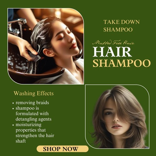 Detangled hair shampoo, conditioner take down make your hair healthy beautiful - Picture 8 of 19