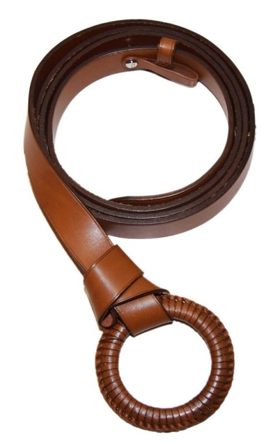 Women Braided Leather Belt 