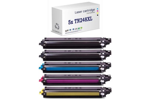 Toner remplacement des cartouches d'imprimante Brother TN-248XL pour DCP-L3520 MFC-L3740 3760
