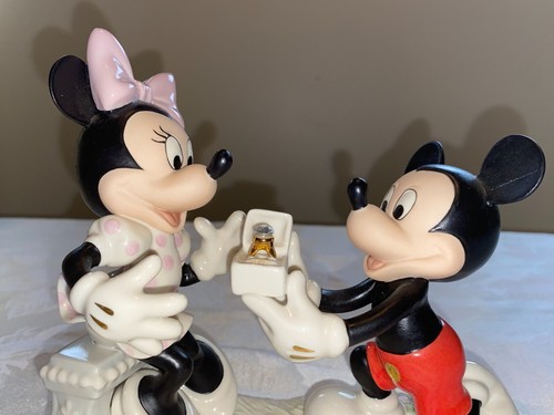 Lenox Disney Minnie’s Dream Proposal Figurine Mickey Mouse NEW & COA - Picture 11 of 17