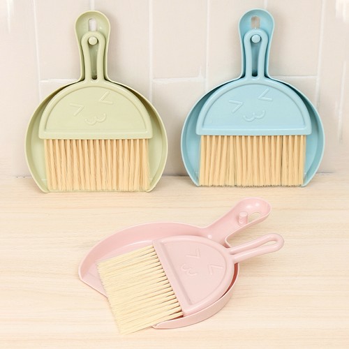 Mini Desktop Sweeping Cleaning Brush Small Cleaning Brush And Dustpan Set - Picture 6 of 21