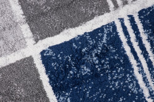 Nuevas alfombras azul marino oscuro gris gris alfombra de piso pequeña extra grande suave tallada - Imagen 25 de 31