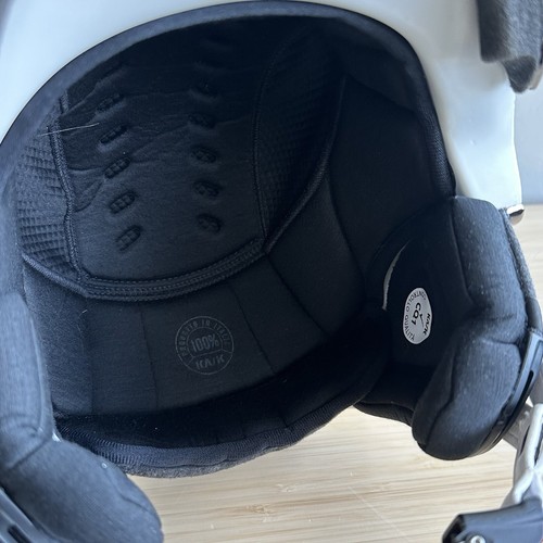 Kask weißer Skihelm mit chromfarbenem fotochromatischem Visier - Größe 60/L - Bild 10 von 16