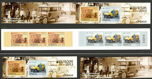 SERBIA-MNH**-BOOKLET-PRIVATE-EUROPA CEPT-3 SETS-2013. - Picture 1 of 5