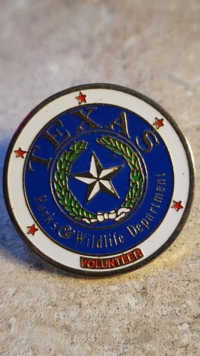 Texas Parks And Wildlife Department, Volunteer Pin