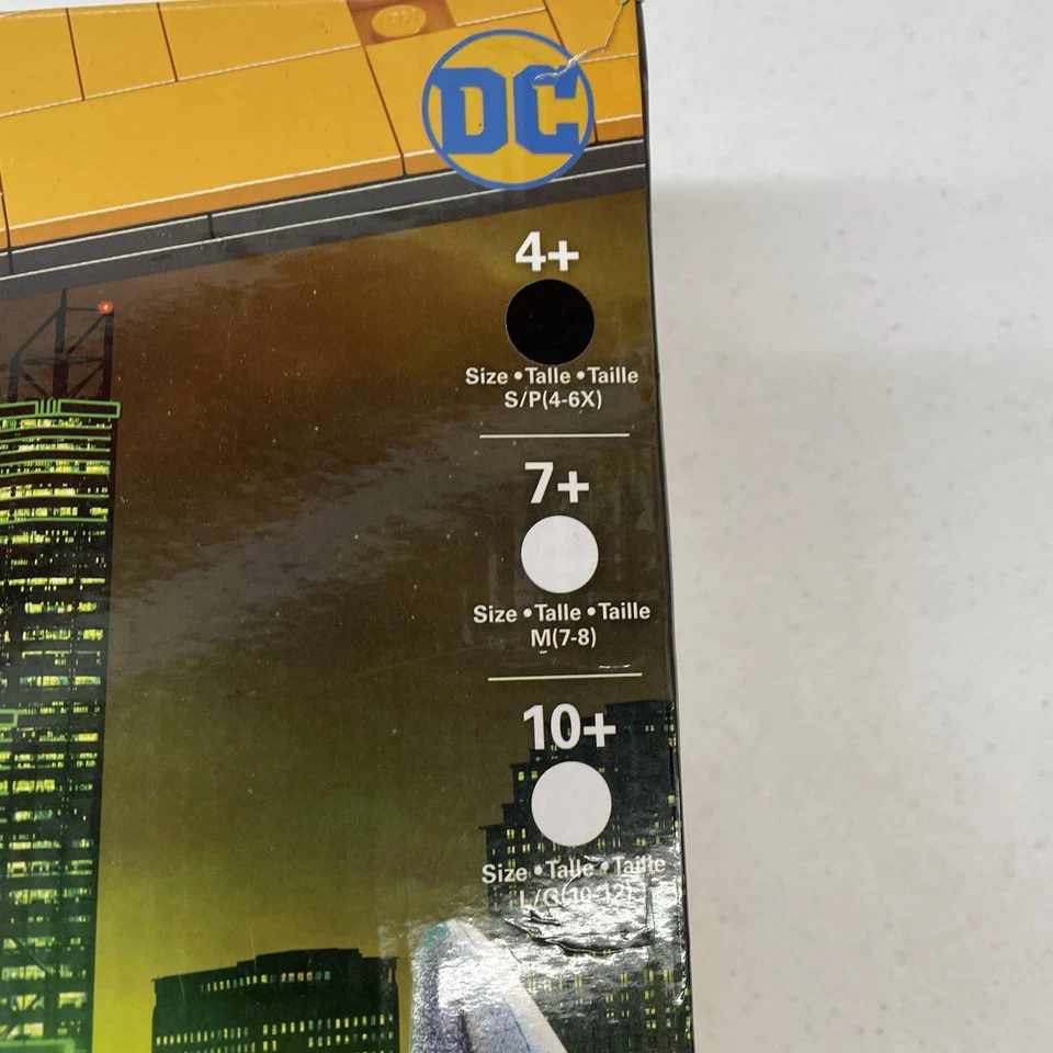 LEGO Batgirl Disfraz Niño Mediano 7-8 Púrpura Amarillo Incluye Máscara, Capa y Traje Foto 3 de 4