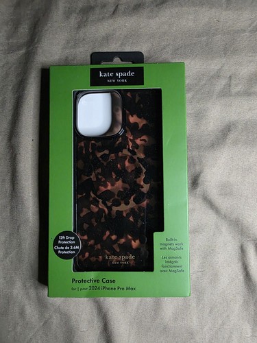 Kate Spade New York MagSafe Case für iPhone 15 Pro Max - Schildpatt Braun