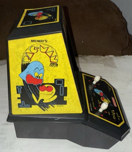 Mini videojuego arcade de mesa Coleco Pac-Man 1981 probado a mitad de camino funciona - Imagen 4 de 5