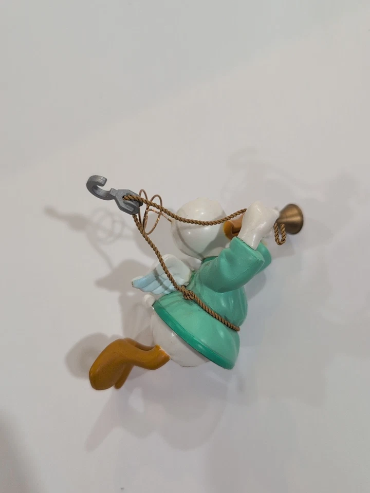 Adorno de Navidad Vintage Disney Donald Duck Angel Collector’s Club Foto 3 de 3