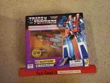 Transformers Commemorative Series II G1 Decepticon Starscream Reissue New