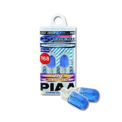 PIAA ( H222 ) Ampoule Xtreme White W5W Wedge 5W - 4150K PN:H222 - Photo 1/1