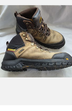 Caterpillar CAT FRAMEWORK Waterproof Safety Boot Black Beige Steel Toe
