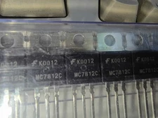 Fairchild MC7812C  Voltage Regulator Fixed Positive 12V 1A TO-220 New Old Stock