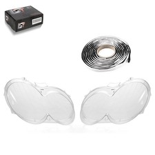 2x Scheinwerferglas links rechts für Mercedes CLK Cabrio Coupe W209 2005-2010
