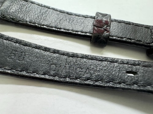 OMEGA Women's 12mm Leather Watch Strap & 8mm Gold-Tone Buckle #270 - Picture 6 of 10