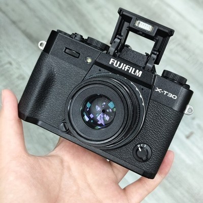 Fujifilm X-T30 XT30 26.1MP Mirrorless Digital Camera w/35mm f1.6 Lens Black