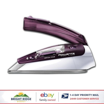 Lightweight Travel Iron with 200 Steam Holes and Ergonomic Handle for Comfort