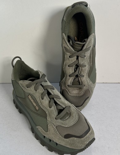 Reebok x Cardi B Classic Leather Hunter Green (H00685) UK 6 - Picture 3 of 8