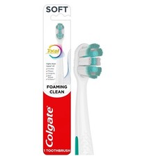 Colgate Total Active Prevention Foaming Clean Manual Toothbrush, Soft Bristles