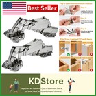 175° Frameless Cabinet Doors Hinges with Soft Close & Hydraulic Adjustment