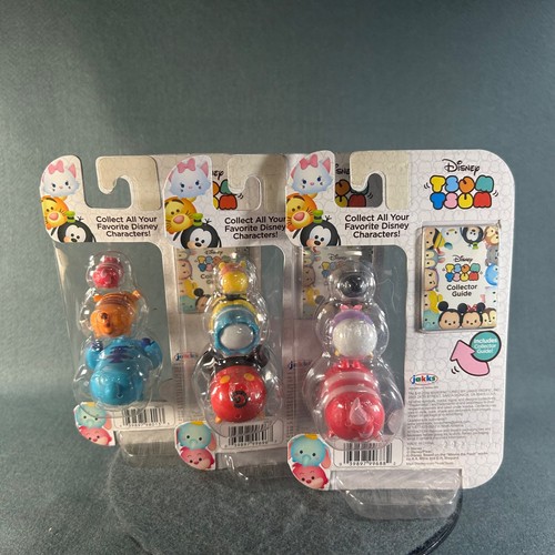 Disney Tsum Tsum Series 1 Jakks Pacific Vinyl Figure Lot Cheshire Tigger Stitch - Picture 10 of 11