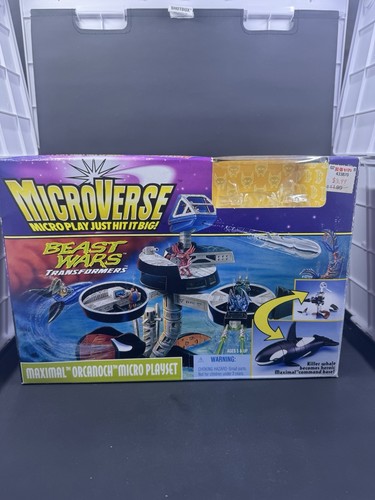 Transformers Maximal Orcanoch Micro Playset Beast Wars Microverse With Box - Picture 5 of 8