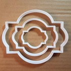 Plaque Sign Train Road Shape Cookie Cutter Dough Biscuit Pastry Fondant Sharp