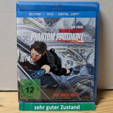 Mission: Impossible - Phantom Protokoll | Blu-Ray + DVD | Zustand sehr gut