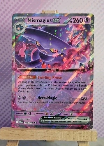 Pokémon TCG: Mismagius ex 036/094 - Phantasmal Flames - NM Condition - Picture 1 of 2