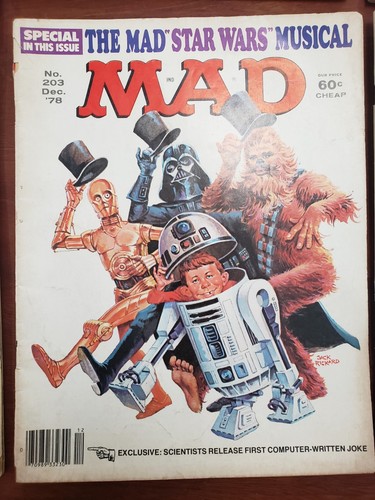 Vintage 70s Mad Magazine Lot of 20 Grease Superman Star Trek Jaws Rocky etc. - Picture 7 of 11