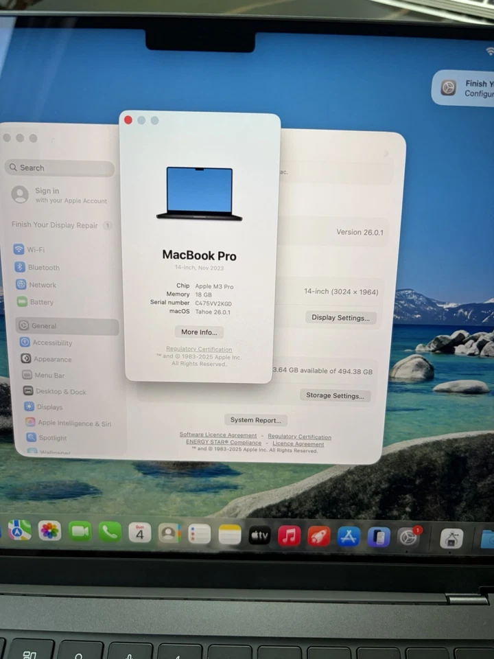Apple MacBook Pro 14" M3 Pro · 18GB · 512GB, photo 2 of 5