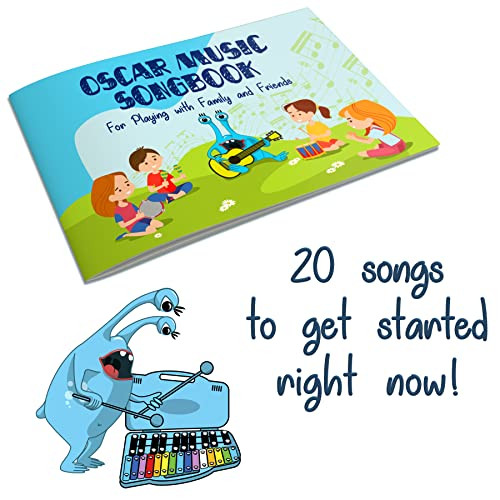 Glockenspiel Xylophone | 25 Note Colorful Metal Keys Xylophone for Kids | Blue - Picture 6 of 7