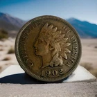1902 Indian Head Penny 124 Years Old Beautiful Coin As Shown # IHP 1902 BCAS