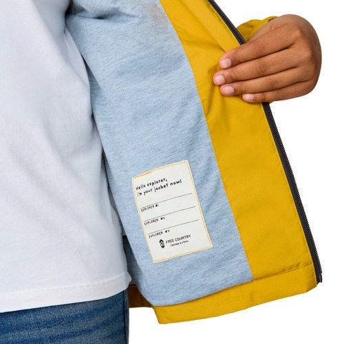 Free Country Boys' Easy Hiking Windshear Jacket - Picture 5 of 9