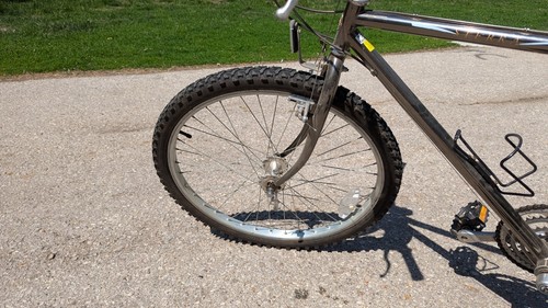 Vintage Schwinn High Sierra Black Chrome Mountain Bike 19" Frame - Picture 12 of 24