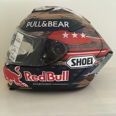 SHOEI X-14 Marquez America Custom Red Bull Logo Full Face