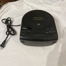 Sony Dream Machine AM/FM Clock Radio CD Player ICF-CD814 Tested Working