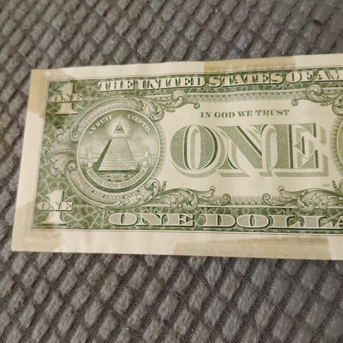 1985 $1 Dollar Bill Signed By James Baker III (To Michael) - Picture 10 of 12